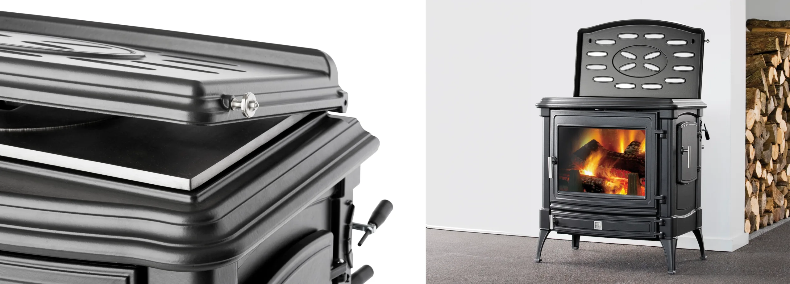 Nestor Martin Stanford 12+ wood stove with cook top